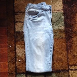 A pair of Adam Levine the Sedgwick jeans